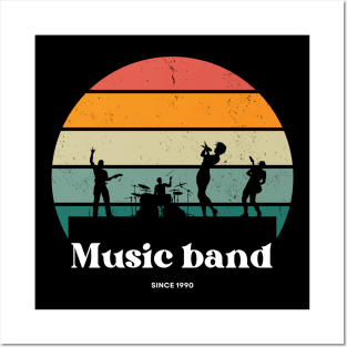 Music Bands Posters and Art